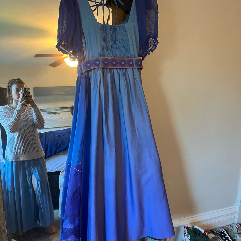 Disney Dress Womens S Blue Cinderella Castle Her Universe Ashley Taylor - Picture 6 of 12